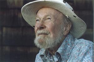 Pete Seeger faraway look